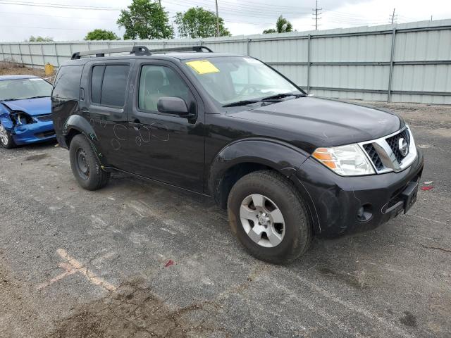 5N1AR1NB5BC603582 - 2011 NISSAN PATHFINDER S BLACK photo 4
