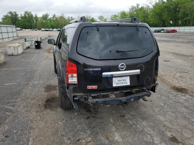 5N1AR1NB5BC603582 - 2011 NISSAN PATHFINDER S BLACK photo 6