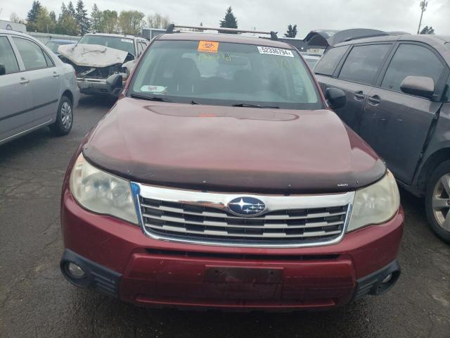 JF2SH61639H797755 - 2009 SUBARU FORESTER 2.5X RED photo 5