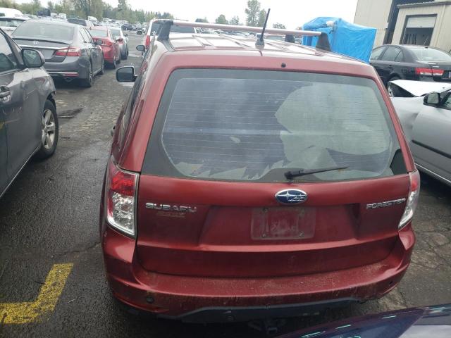 JF2SH61639H797755 - 2009 SUBARU FORESTER 2.5X RED photo 6