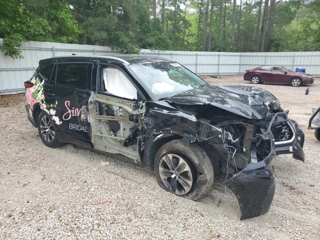 5TDGZRAH5NS098217 - 2022 TOYOTA HIGHLANDER XLE Սև լուսանկար 4