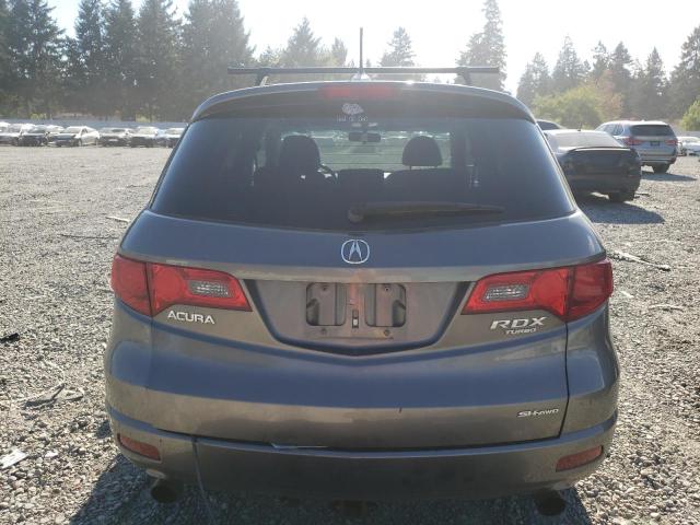 5J8TB18567A018604 - 2007 ACURA RDX TECHNOLOGY GRAY photo 6