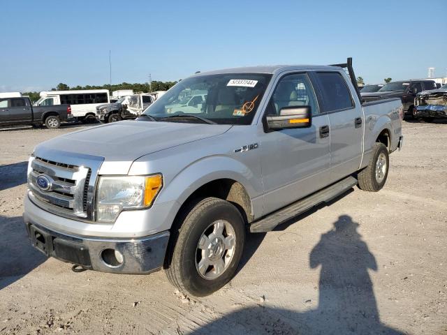 1FTEW1E87AFD67520 - 2010 FORD F150 SUPERCREW SILVER photo 1