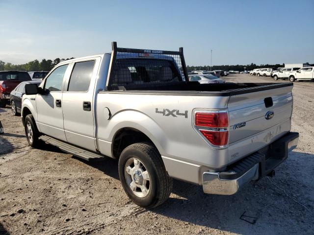 1FTEW1E87AFD67520 - 2010 FORD F150 SUPERCREW SILVER photo 2