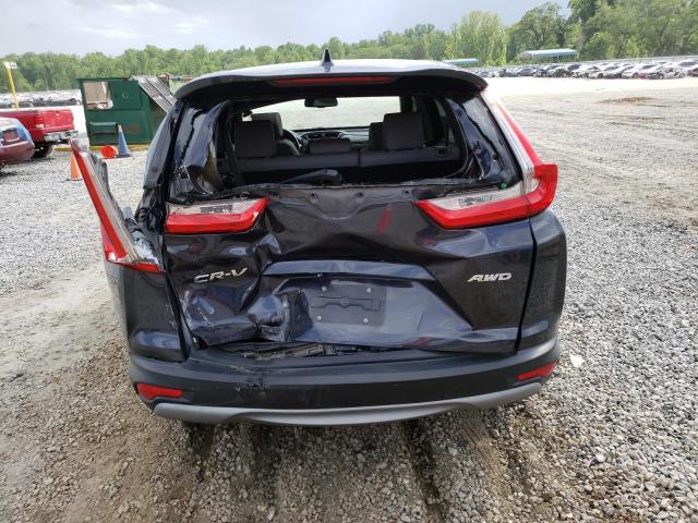 2HKRW2H88HH676206 - 2017 HONDA CR-V EXL CHARCOAL photo 6