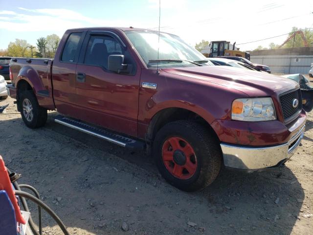 1FTPX04536KA66152 - 2006 FORD F150 RED photo 4