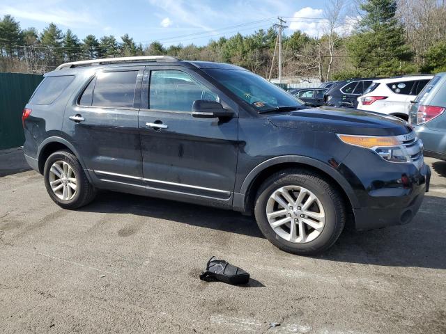 1FM5K8D8XEGB06030 - 2014 FORD EXPLORER XLT BLACK photo 4