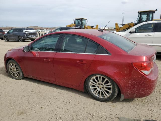 1G1PF5S97B7234533 - 2011 CHEVROLET CRUZE LT RED photo 2