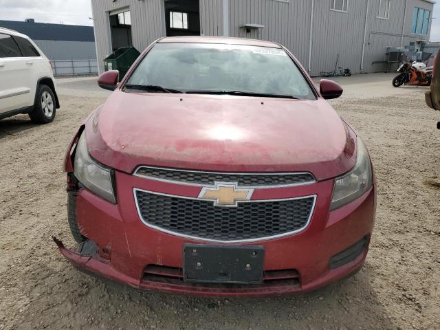 1G1PF5S97B7234533 - 2011 CHEVROLET CRUZE LT RED photo 5