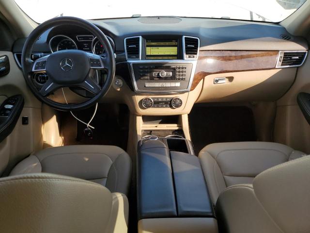 4JGDA5HBXCA048116 - 2012 MERCEDES-BENZ ML 350 4MATIC WHITE photo 8