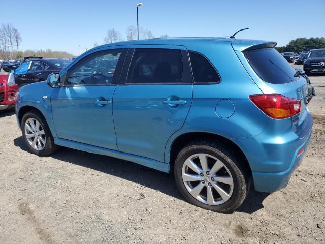 JA4AR4AU8CZ004407 - 2012 MITSUBISHI OUTLANDER SE BLUE photo 2