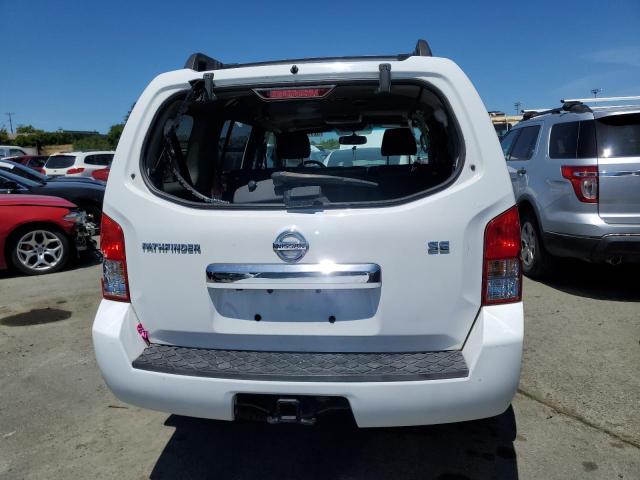 5N1AR18U88C612895 - 2008 NISSAN PATHFINDER S WHITE photo 6