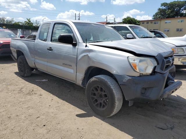 5TFTX4CN5FX061593 - 2015 TOYOTA TACOMA ACCESS CAB ვერცხლისფერი ფოტო 4