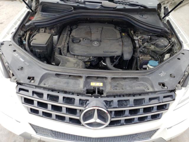 4JGDA5HB9DA121431 - 2013 MERCEDES-BENZ ML 350 4MATIC WHITE photo 11