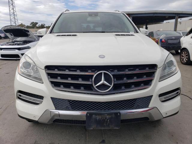 4JGDA5HB9DA121431 - 2013 MERCEDES-BENZ ML 350 4MATIC WHITE photo 5