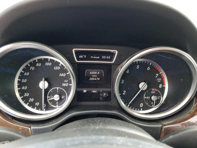 4JGDA5HB9DA121431 - 2013 MERCEDES-BENZ ML 350 4MATIC WHITE photo 9