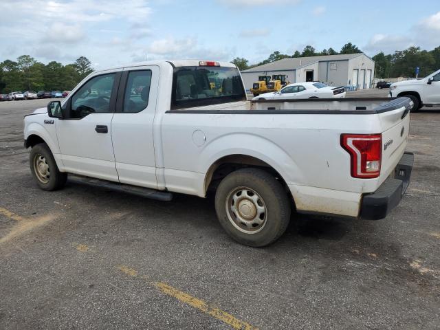 1FTEX1C83FKE77883 - 2015 FORD F150 SUPER CAB WHITE photo 2