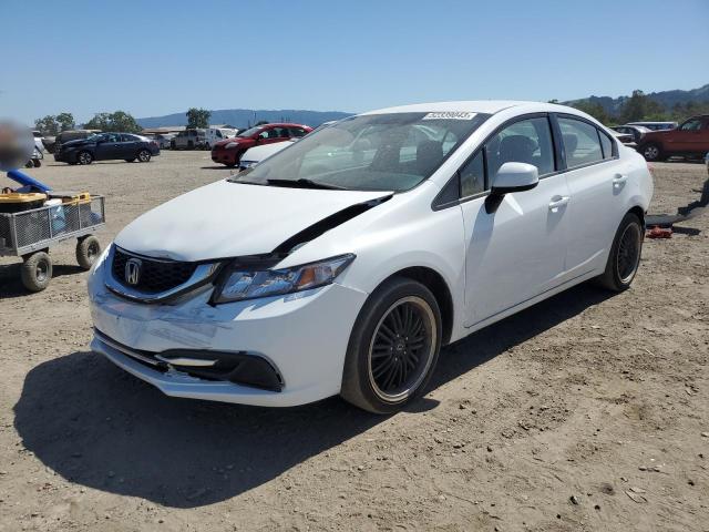 2HGFB2F69DH544396 - 2013 HONDA CIVIC HF WHITE photo 1