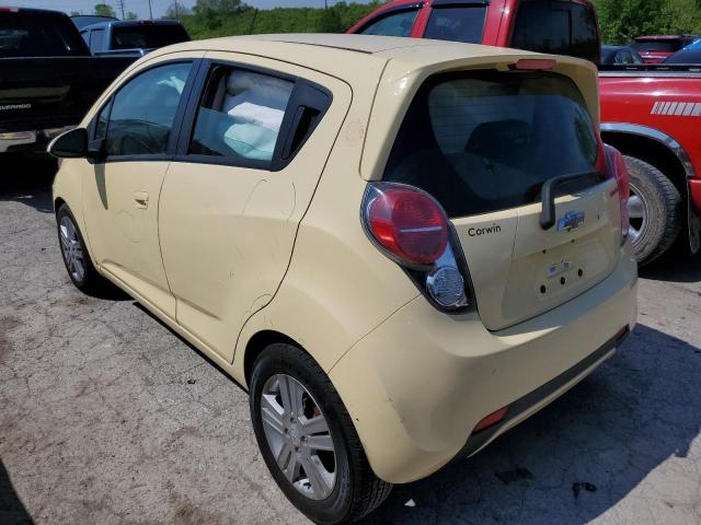 KL8CD6S96FC716577 - 2015 CHEVROLET SPARK 1LT WHITE photo 2