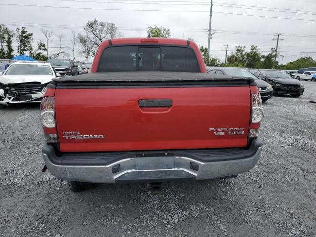 5TFJU4GN2EX051502 - 2014 TOYOTA TACOMA DOUBLE CAB PRERUNNER RED photo 6