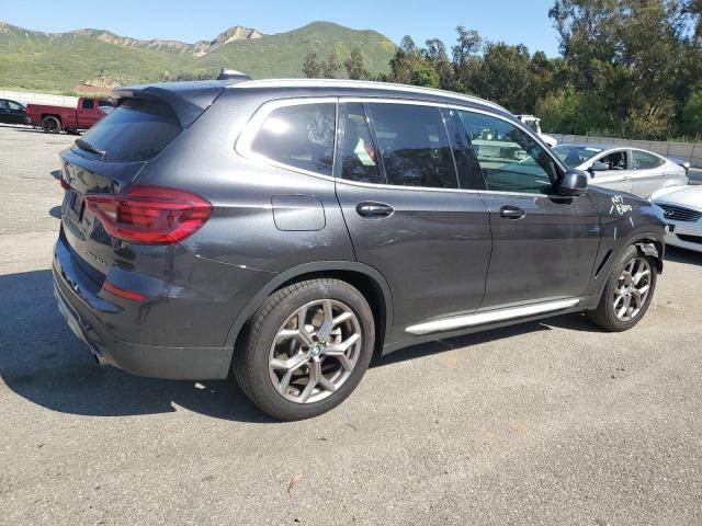5UXTS1C07M9H17555 - 2021 BMW X3 XDRIVE30E GRAY photo 3