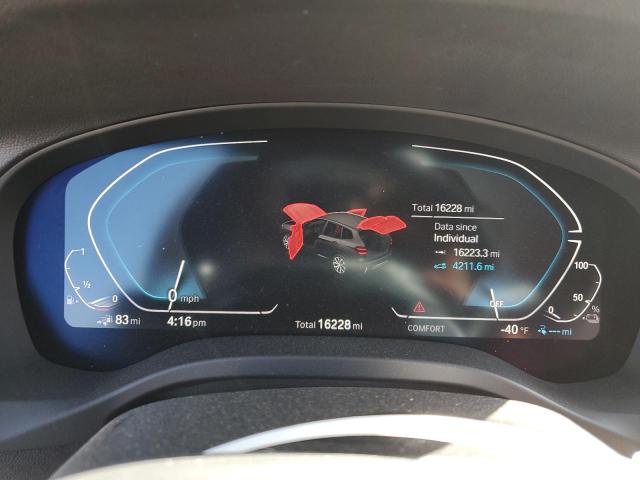 5UXTS1C07M9H17555 - 2021 BMW X3 XDRIVE30E GRAY photo 9