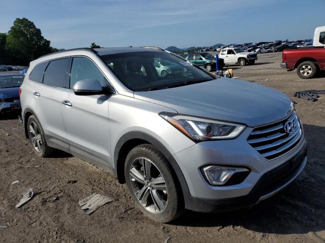 KM8SN4HF8FU119924 - 2015 HYUNDAI SANTA FE GLS SILVER photo 4