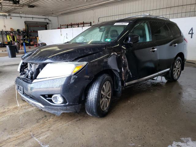 5N1AR2MM8DC613695 - 2013 NISSAN PATHFINDER S BLACK photo 1