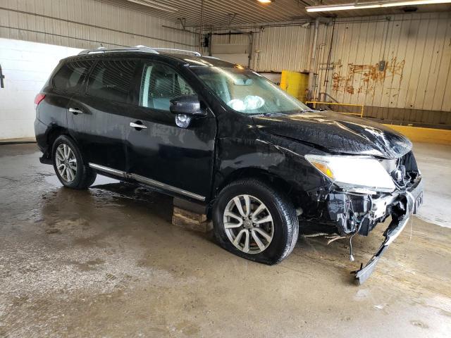 5N1AR2MM8DC613695 - 2013 NISSAN PATHFINDER S BLACK photo 4