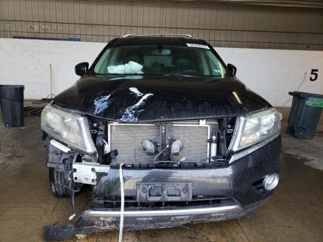 5N1AR2MM8DC613695 - 2013 NISSAN PATHFINDER S BLACK photo 5