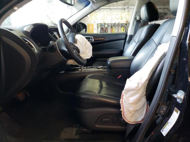 5N1AR2MM8DC613695 - 2013 NISSAN PATHFINDER S BLACK photo 7