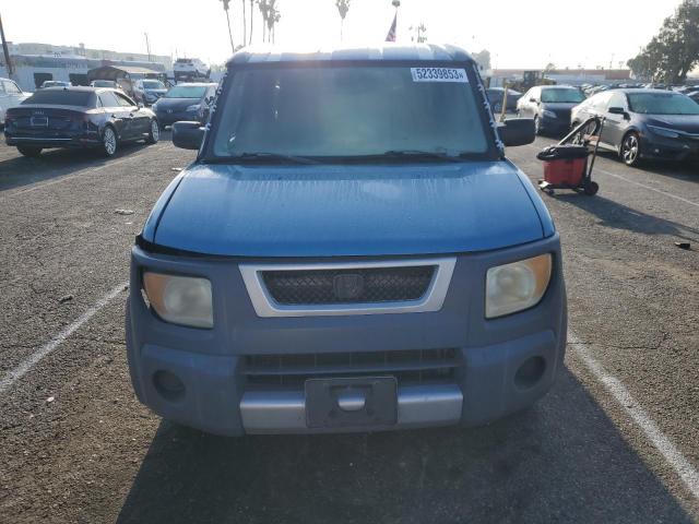 5J6YH28233L001623 - 2003 HONDA ELEMENT DX BLUE photo 5