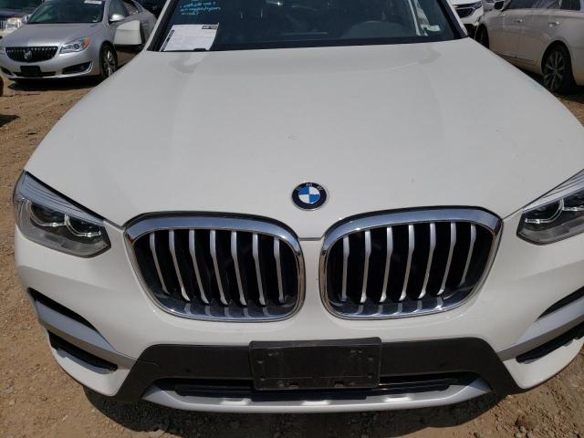 5UXTY5C01LLT36384 - 2020 BMW X3 XDRIVE30I WHITE photo 12