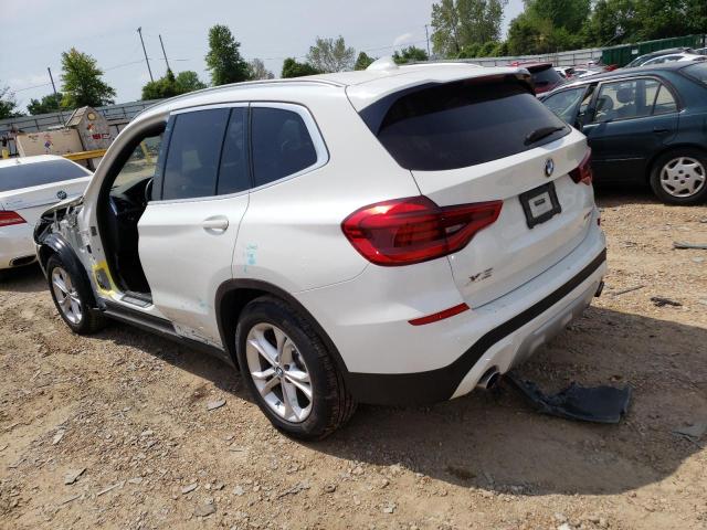 5UXTY5C01LLT36384 - 2020 BMW X3 XDRIVE30I WHITE photo 2