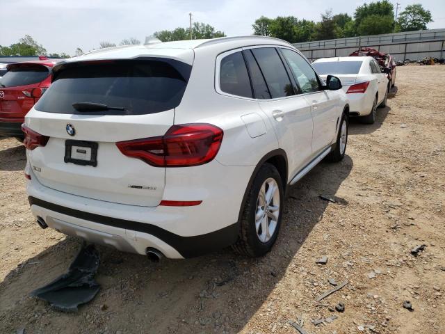 5UXTY5C01LLT36384 - 2020 BMW X3 XDRIVE30I WHITE photo 3