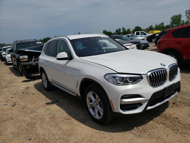 5UXTY5C01LLT36384 - 2020 BMW X3 XDRIVE30I WHITE photo 4