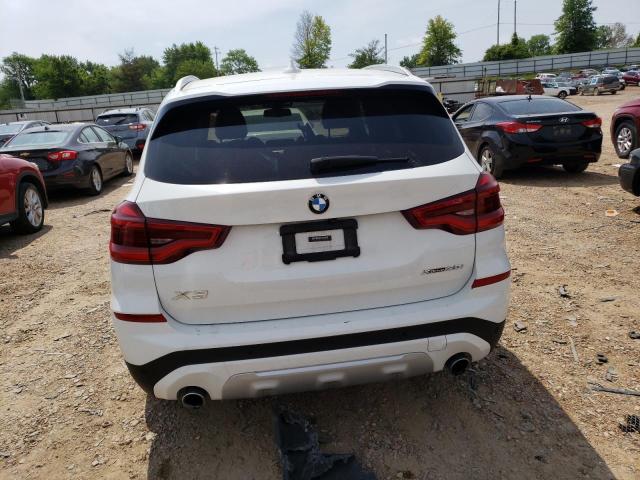 5UXTY5C01LLT36384 - 2020 BMW X3 XDRIVE30I WHITE photo 6