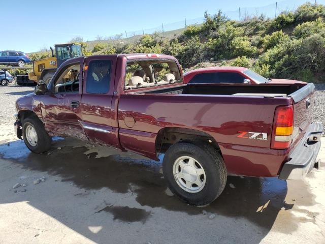 2GTEK19T931182132 - 2003 GMC NEW SIERRA K1500 MAROON photo 2