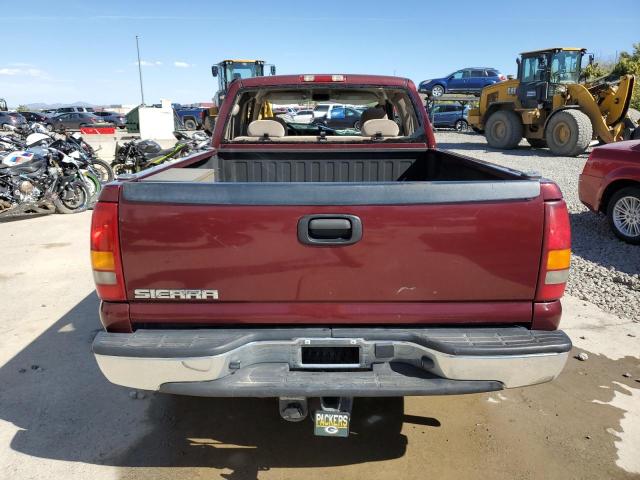 2GTEK19T931182132 - 2003 GMC NEW SIERRA K1500 MAROON photo 6