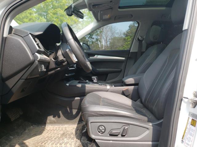 WA1EAAFY4M2057294 - 2021 AUDI Q5 PROGRESSIV WHITE photo 7