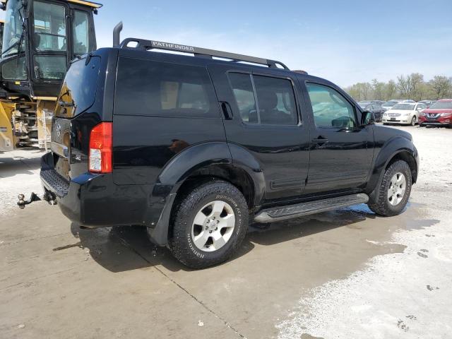5N1AR18W86C666986 - 2006 NISSAN PATHFINDER LE BLACK photo 3