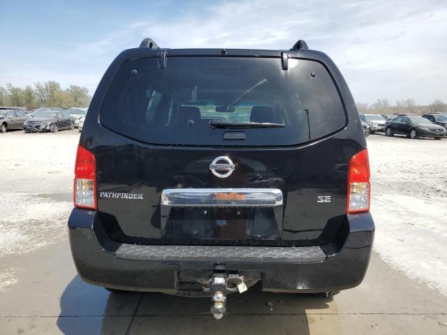 5N1AR18W86C666986 - 2006 NISSAN PATHFINDER LE BLACK photo 6