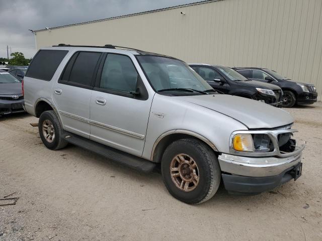 1FMRU15L91LA66546 - 2001 FORD EXPEDITION XLT SILVER photo 4