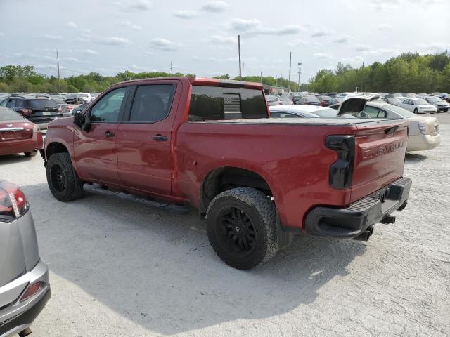 1GCPYFED1MZ195288 - 2021 CHEVROLET SILVERADO K1500 LT TRAIL BOSS RED photo 2