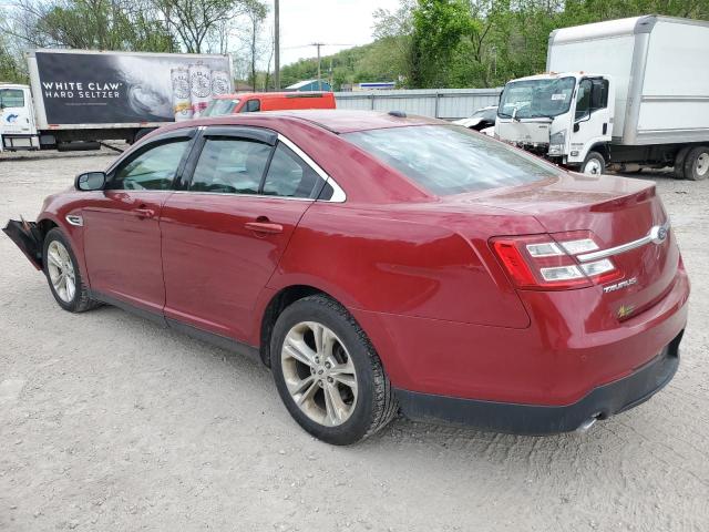 1FAHP2H86HG122410 - 2017 FORD TAURUS SEL MAROON photo 2