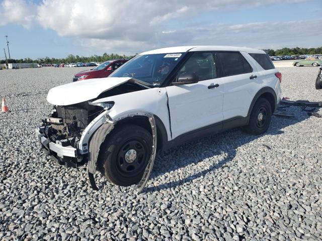 1FM5K8ABXNGB71556 - 2022 FORD EXPLORER POLICE INTERCEPTOR 白色 照片 1
