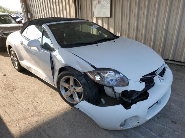 4A3AL25F28E033825 - 2008 MITSUBISHI ECLIPSE SPYDER GS WHITE photo 4