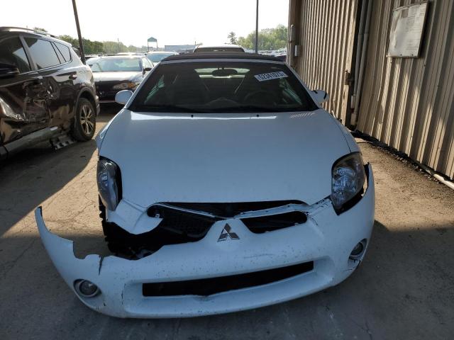 4A3AL25F28E033825 - 2008 MITSUBISHI ECLIPSE SPYDER GS WHITE photo 5