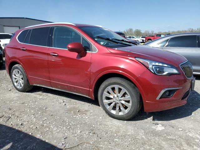 LRBFXBSA9HD109504 - 2017 BUICK ENVISION ESSENCE 勃艮第红 照片 4