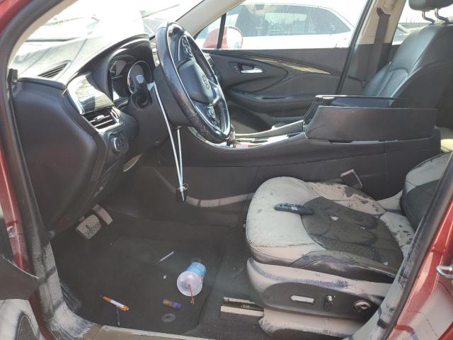 LRBFXBSA9HD109504 - 2017 BUICK ENVISION ESSENCE 勃艮第红 照片 7